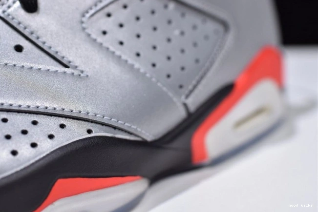 Rep 3M Jordan Reflective JSP CI4072-001 Infrared Air 6 0801